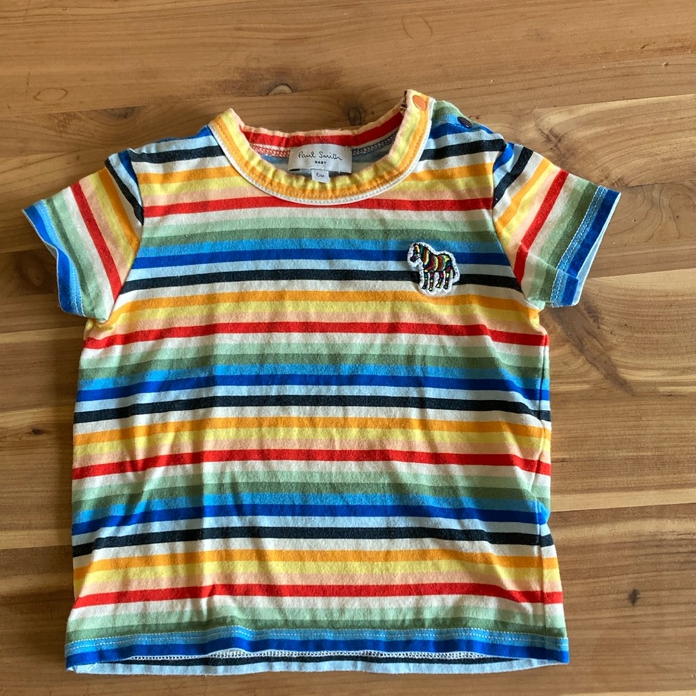 Paul Smith Baby signature striped t-shirt size 6 no